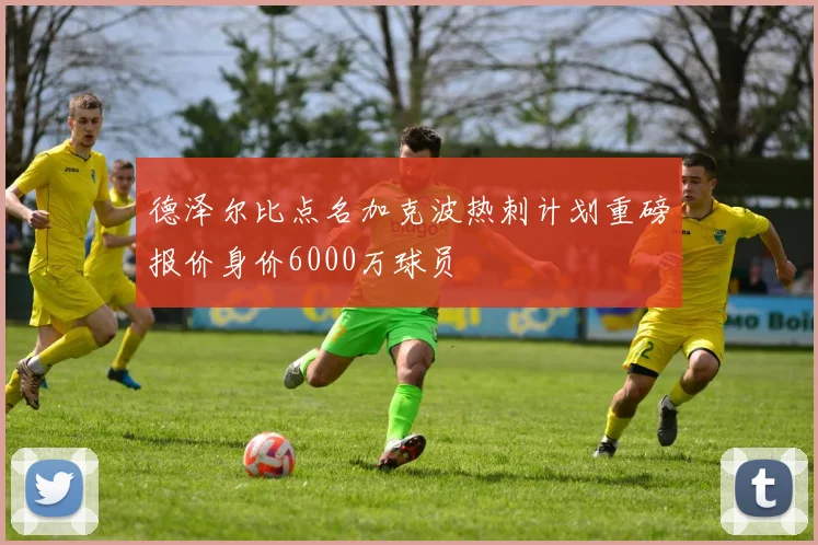 德泽尔比点名加克波热刺计划重磅报价身价6000万球员