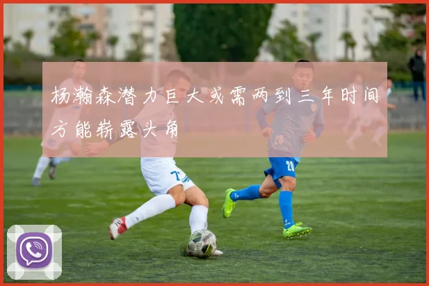 杨瀚森潜力巨大或需两到三年时间方能崭露头角